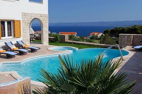 Luxusní vila, Brač, Chorvatsko, prodej nemovitostí - Jadran Reality - prodej nemovitostí v Chorvatsku