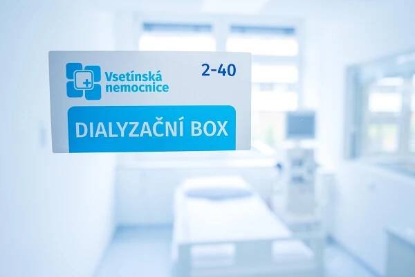Vsetínská nemocnice má nové dialyzační středisko za 120 milionů korun