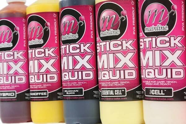 as-fish.cz - Dipy - Boostery - Těsta - Mainline - Stick Mix Liquids - Mainline Stick Mix Liquid 500ml - Belachan Black