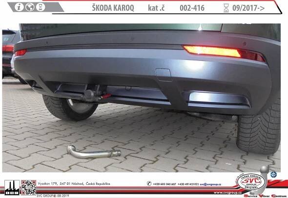 Tažné zařízení Škoda Karoq 08/2023-> │ TažnéLevně.cz