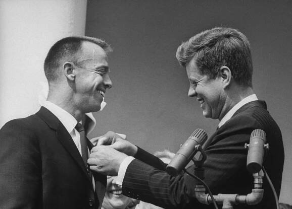 John F. Kennedy;Alan B. Shepard