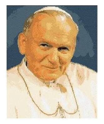Předtištěná kanava - Papež Jan Pavel II - Coricamo