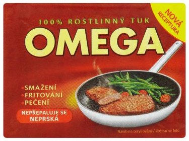 Omega rostlinný tuk ztužený chlaz. 1x250 g - Margaríny, Máslo, margaríny, tuky, Mléčné výrobky, vejce, tuky a výrobky rostl