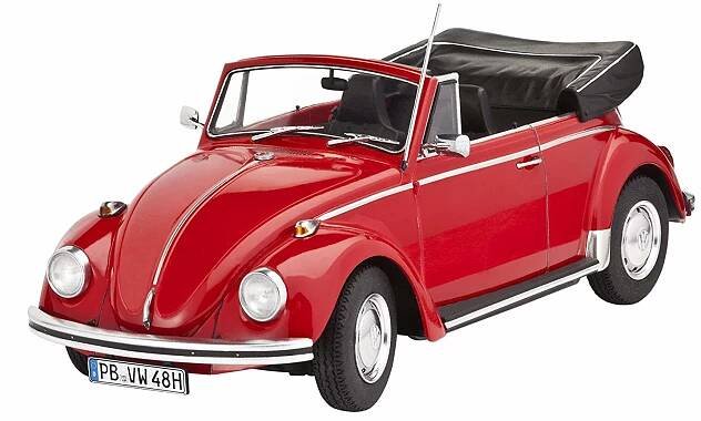 Revell Plastikový model auta VW Beetle Cabrilet 1970 - Výprodej! | Plastikové modely