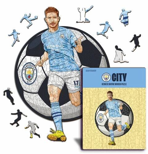Kevin De Bruyne - Wooden Puzzle