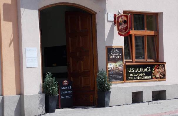 Restaurace Zámecká vrátnica ve Vizovicích