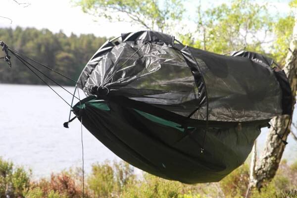 Zavěšená hamaka DD Hammocks Jungle SuperLight