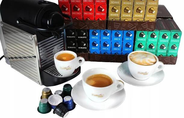 Kapsle NESPRESSO CAFFITALY ESPRESSO DECA 10 ks Značka Caffitaly