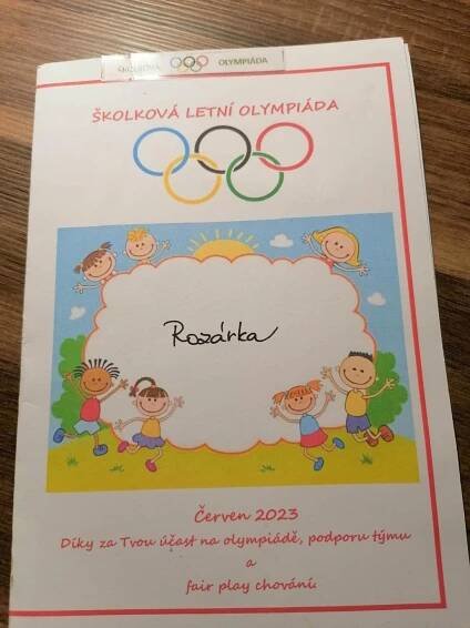 Školková OLYMPIÁDA | Základní škola a Mateřská škola Dolní Řasnice