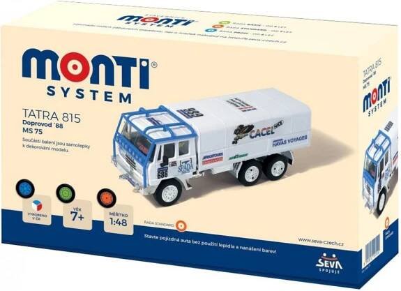 Monti System 75 Dakar Tatra 815 doprovod 1988 1:48