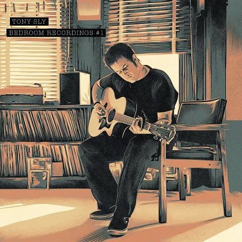 Album cover music punk rock tony sly ILLUSTRATION  graphic adobe illustrator design vinyl