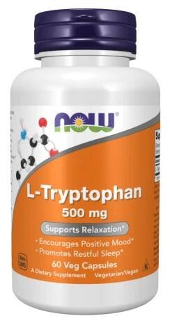 Now Foods L-Tryptophan 500 mg