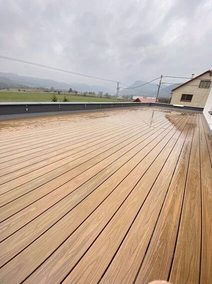 Terasová WPC doska v dekore Buk | WoodPlast
