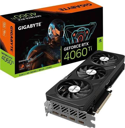 Gigabyte GeForce RTX 4060 Ti Gaming OC 8 GB (GV-N406TGAMING OC-8GD)