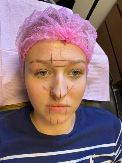 Permanentní make-up obočí pudrovou metodou