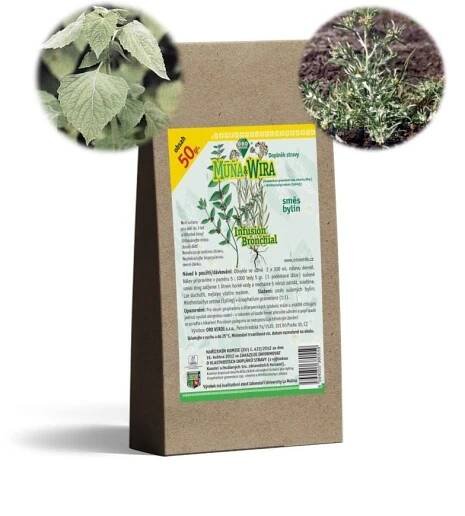 Oro Verde Muňa Wira (Infusión bronchial) bylinná směs Obsah 50 g
