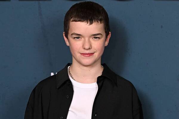 Owen Cooper attends the "Adolescence" Special Screening at BAFTA on March 12, 2025 in London, England.