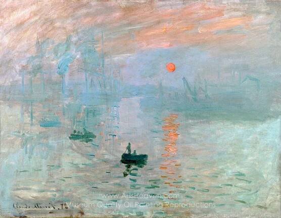 Claude Monet Impression Sunrise