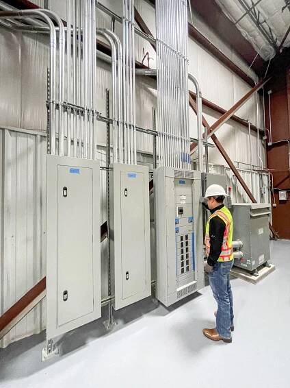 oil & gas retrofit manufacturing project