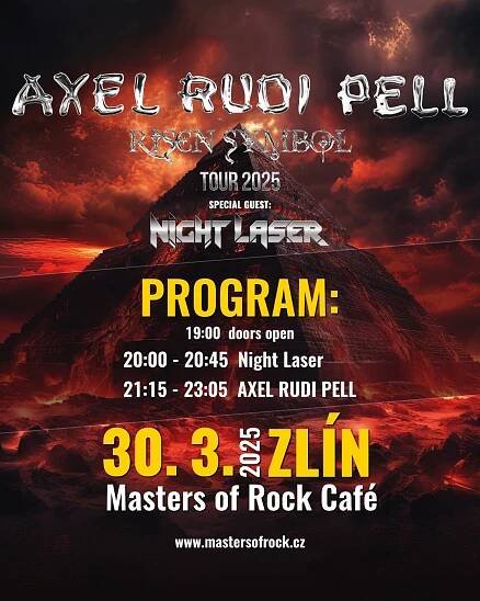 Kytarový mág a heavy-metalová ikona AXEL RUDI PELL pro vás má skvělý program | PRAGOKONCERT BOHEMIA, a.s.