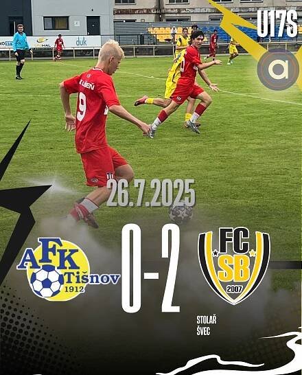 AFK Tišnov U19 - SK Artis Brno U17S 0:2 (0:1)