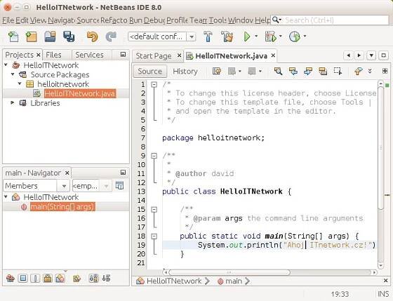 NetBeans 8.0 v Ubuntu Linuxu - Základy Linuxu