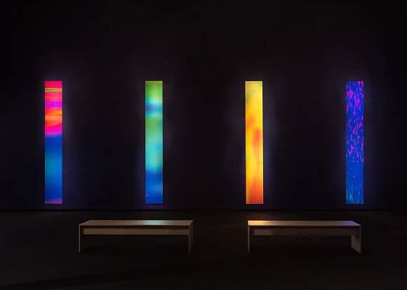 Charles Campbell, How many colours has the sea, 2024. Co-commissioned by the Toronto Biennial of Art and the National Gallery of Canada. Installation view: The Power Plant, Toronto, 2024. Photo: LF Documentation.