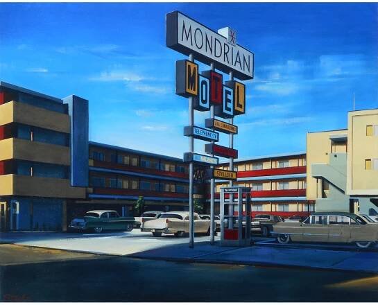 Mid Century Motel by Ben Steele
