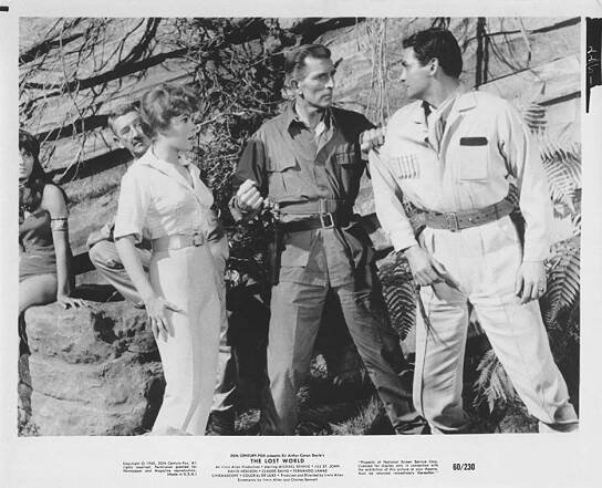 Vitina Marcus, Richard Haydn, Jill St. John, Michael Rennie, David Hedison - Ztracený svět - Fotosky