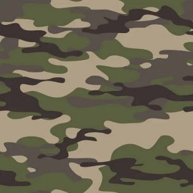 Seamless Pattern Camouflage Military Modern Camo Print Fabric Textiles Vector — Stock Vector
