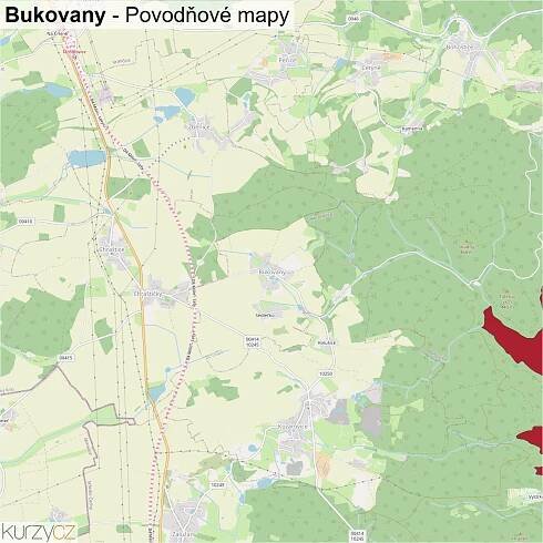 Bukovany - mapy | Kurzy.cz