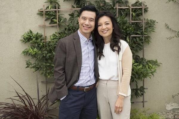 Huangovi v Americe - Mo' Chinese Mo' Problems - Z natáčení - Reggie Lee, Ming-Na Wen