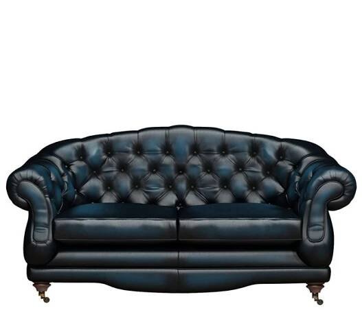 Blue Leather Sofas, Blue Chesterfield Sofas & Modern Blue Leather Sofas
