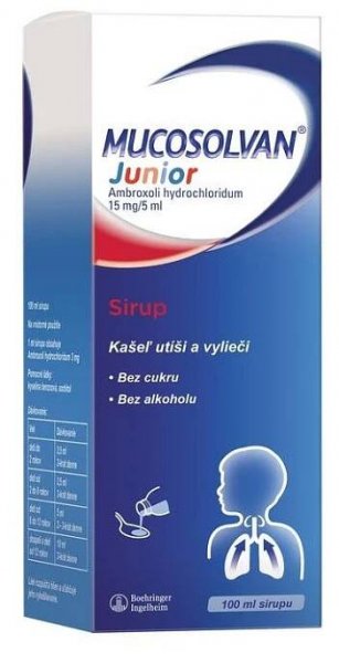 Mucosolvan Junior (recenzia) - sirup proti kašľu + vykašliavanie pre deti - Imunita Online