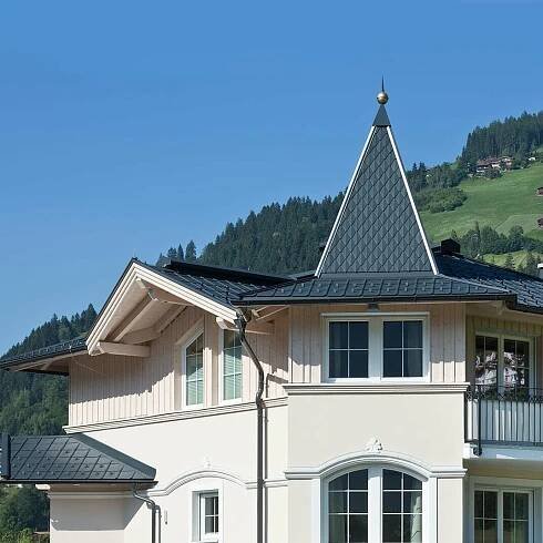 Prefa Věžovka Stucco P.10 tmavě šedá