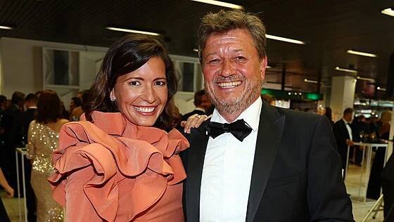 Romana Goščíková a Karel Janák na zahájení MFF KV (28. června 2024)
