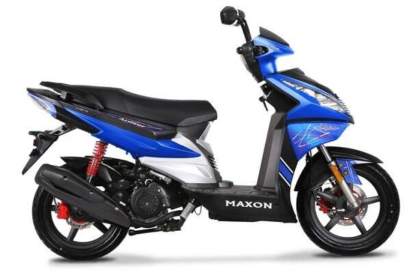 Skútr MAXON ARDOUR 125 - EURO 5+, modrý - YY JJ125TIE5PLUS-23A MDR