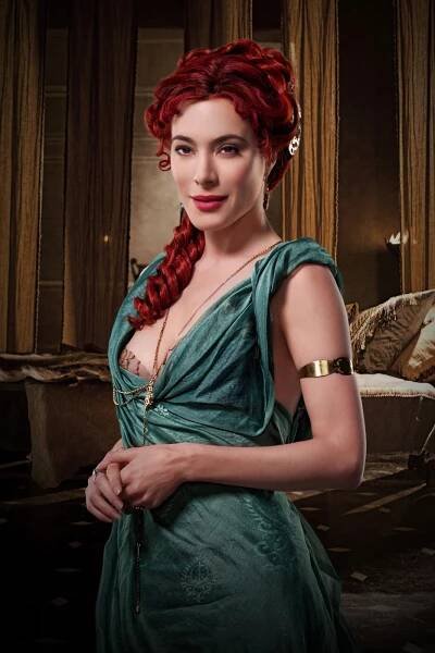 Spartacus: Gods of the Arena. Jaime Murray as Gaia 