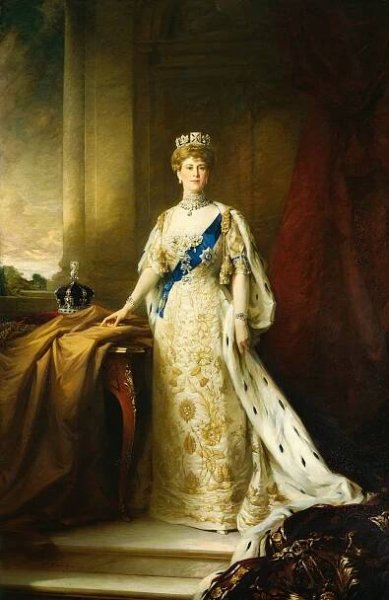Sir William Samuel Henry Llewellyn (1858-1941) - Queen Mary (1867-1953)