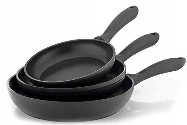 Sada 3 keramických pánví MasterChef Nonstick 20/24/28 cm