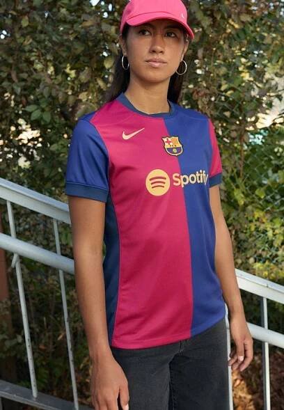FC BARCELONA W NK DF STAD JSY HM - Klubové oblečení - deep royal blue/noble red/club gold