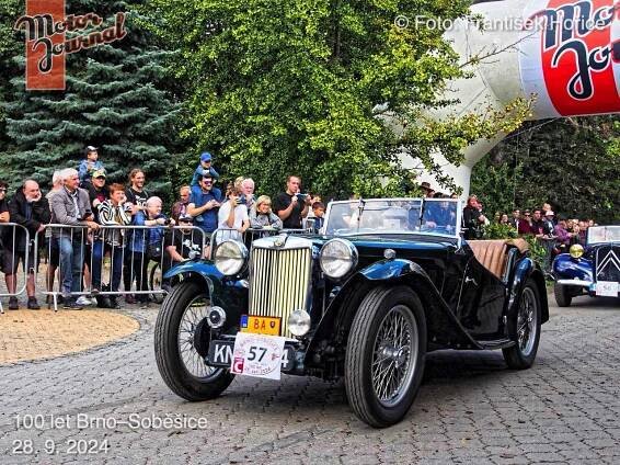 100 let Brno–Soběšice 2024 objektivem Františka Hořice – Veteran Automoto Club Brno