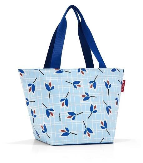 Stylová taška Reisenthel Shopper M Leaves Blue