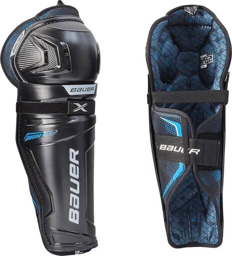 Chrániče holení na hokej BAUER S21 X SHIN GUARD - INT