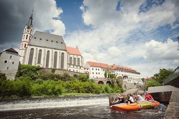 Výlet na Vltavě - Český Krumlov - Zlatá Koruna
