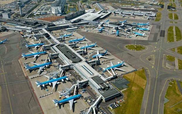 Amsterdam Airport Schiphol, The Netherlands
