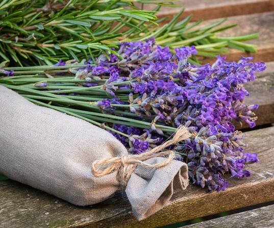 Lavender sachet