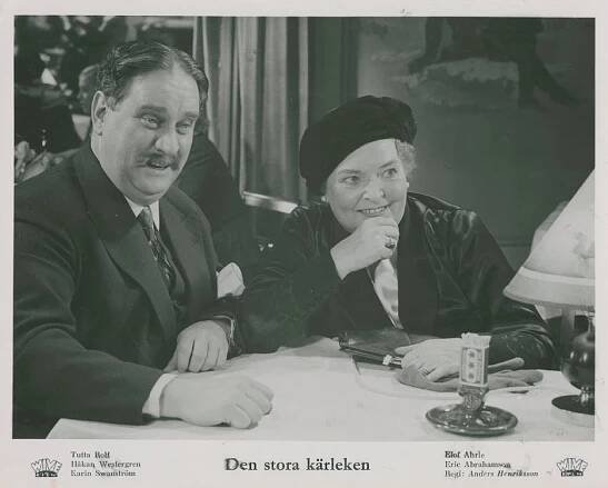 Eric Abrahamsson, Karin Swanström - Den stora kärleken - Fotosky