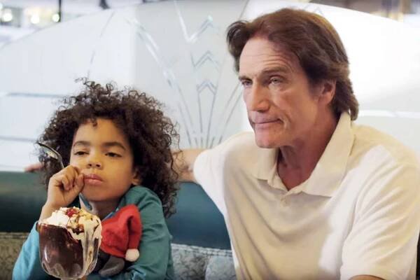 Jayden Mound and Barry Van Dyke in 'The Untold Story'. 
