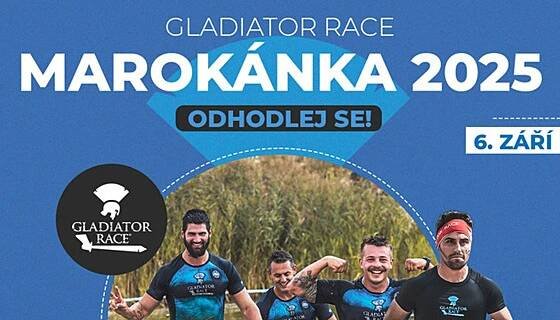 Gladiator Race Marokánka rozhýbe Hradec Králové už 6. září 2025